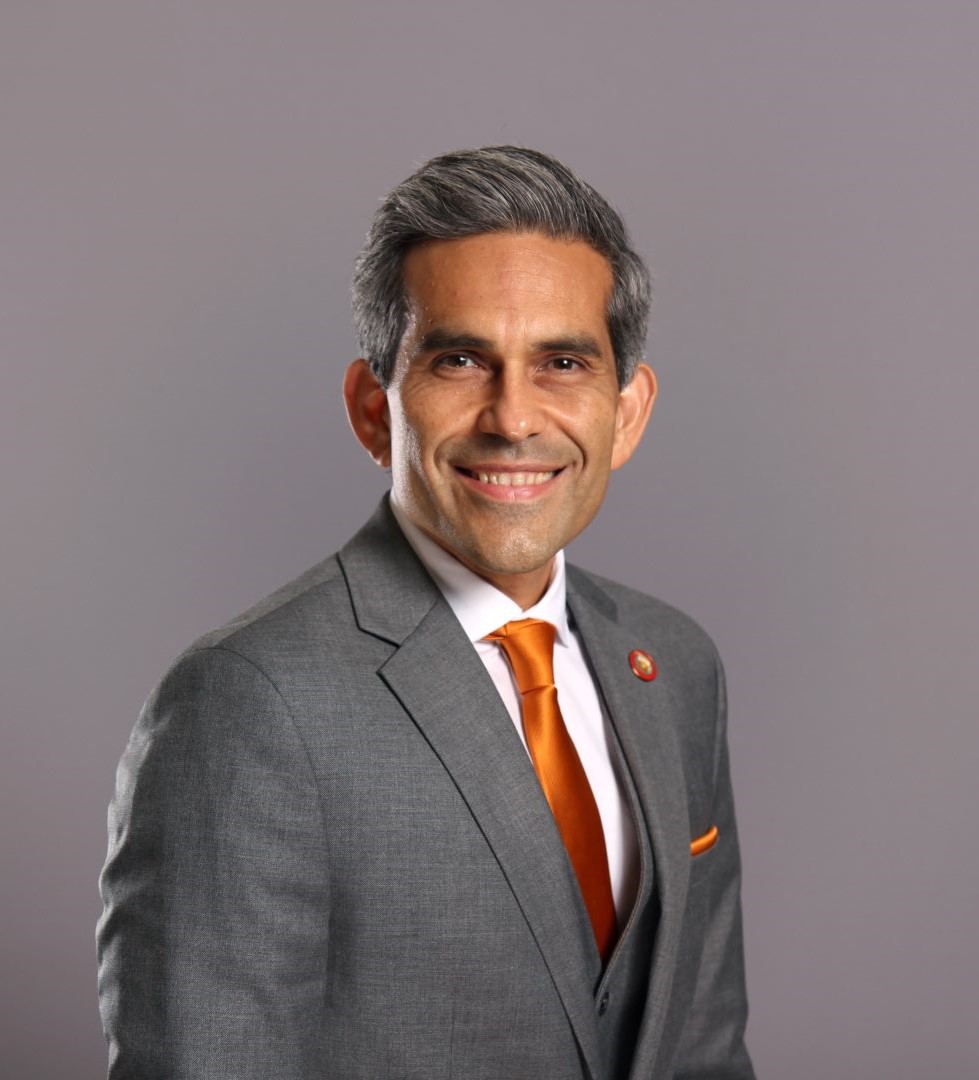 A photo of Graham principal, Dr. Bardo Montelongo.